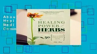 About For Books  The Healing Power of Herbs: Medicinal Herbs for Common Ailments  Review
