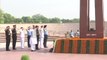 Rajnath Singh visits war memorial before taking over as Defence Minister | Oneindia News