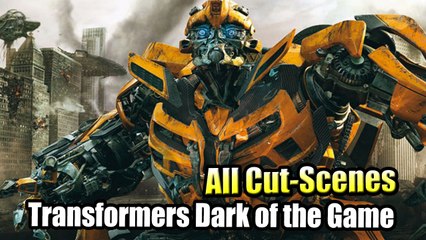 Transformers Dark of the Moon The Game  All Cutscenes HD