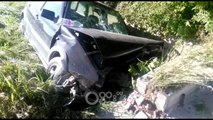 RTV Ora - Moravë/ Humb kontrollin e makinës, shoferi përfundon në kanal