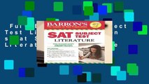Full E-book  Sat Subject Test Literature (Barron s Sat Subject Test Literature)  For Kindle