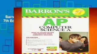 Barron s AP Computer Science A, 7th Edition  For Kindle