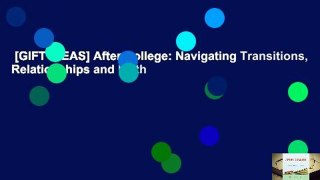 [GIFT IDEAS] After College: Navigating Transitions, Relationships and Faith