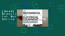 [Read] Mechanical and Electrical Equipment for Buildings  For Online
