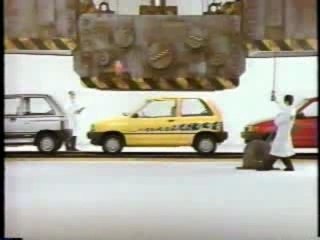 Pub Québec Ford Festiva commercial