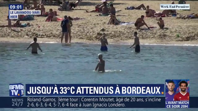 Avec plus de 30° et un grand soleil ce samedi, la France a droit à un avant-goût de l'été
