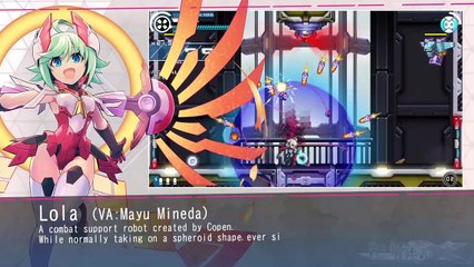 Gunvolt Chronicles: Luminous Avenger iX - Tráiler