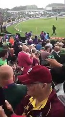 The guy chanting negative slogan is a disgrace & a prime example of a loose