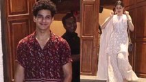Jhanvi Kapoor & Ishaan Khattar spotted together for dinner date ?; Watch Video| FilmiBeat