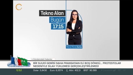 Merve Maviş Sunay'ın hazırlayıp sunduğu Tekno Alan bugün 17.15'te