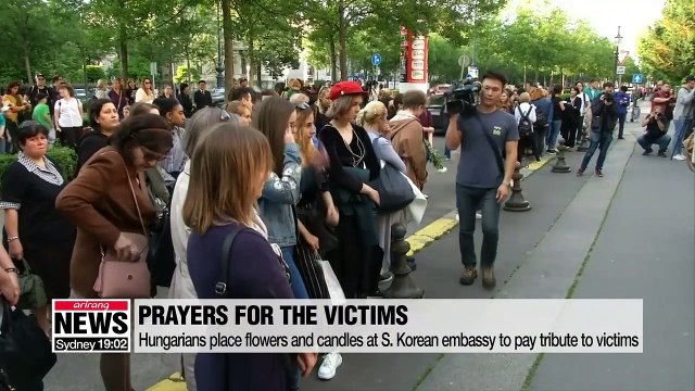 Hungarians pay tribute to victims of Danube boat accident