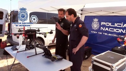 La Policía usará un dron de vigilancia en la Final de la Champion 2019