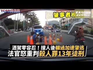 賓士男酒駕輾斃修路工肇逃　法官怒重判殺人罪│NOWnews 今日新聞