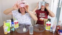 Gözü Kapalı Slime Challenge Gözlerimizi Bağladık Slaym Yaptık Bidünya Oyuncak  