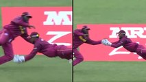 ICC World Cup 2019: Shai Hope Takes A Stunning Catch To Send Babar Azam Back