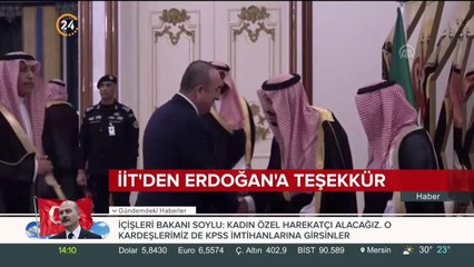 İslam İşbirliği Teşkilatı'ndan Başkan Erdoğan'a teşekkür