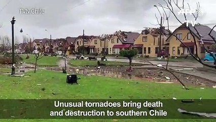 Unusual tornadoes bring death and destruction to southern Chile