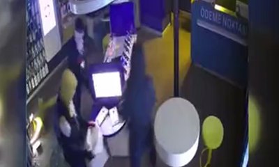 1 dakika içerisinde 150 bin liralık vurgun yaptılar