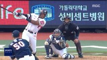 [스포츠 영상] kt 로하스, 두산 상대 연타석 석점포