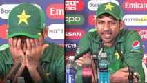 ICC Cricket World Cup 2019: Sarfraz Ahmed On Match Loss Against West Indies!! | Oneindia Telugu