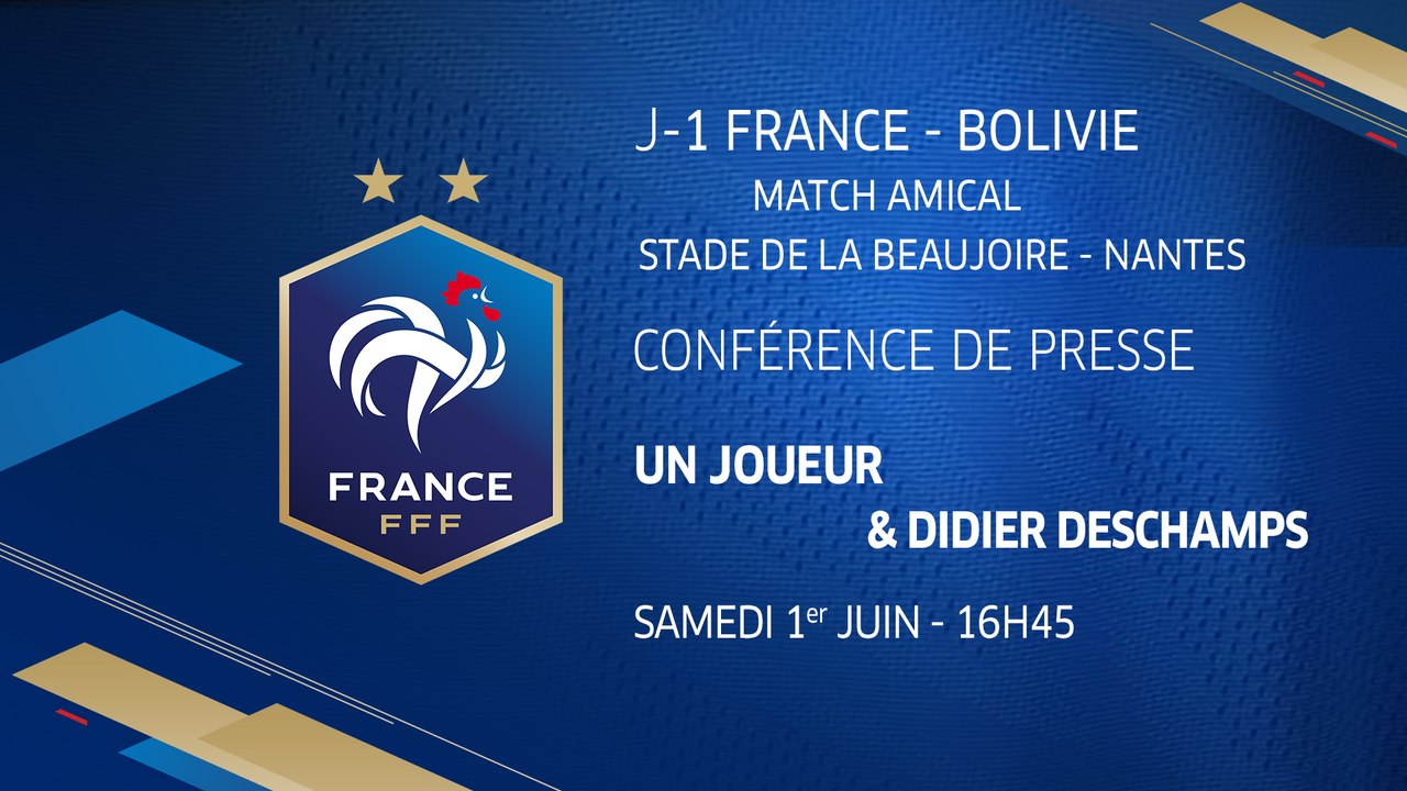 Équipe de France, la conférence de presse des Bleus en direct de Nantes (16h45)