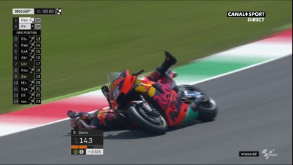 MotoGP - Chute à grande vitesse pour Johann Zarco