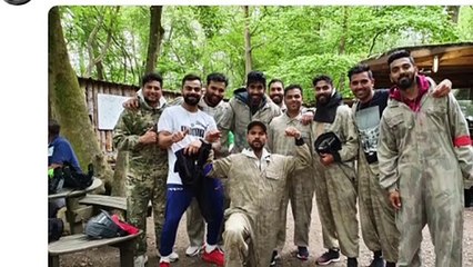 ICC World Cup 2019: टीम इंडिया ने जंगल में की मस्ती