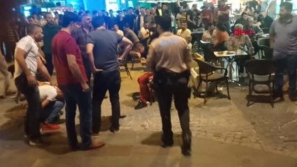 KONYA Kavgaya müdahale eden polise saldırıp, tabancasını aldı
