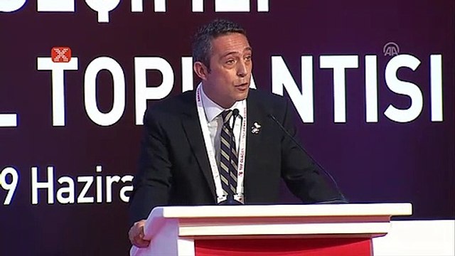 Ali Koç: Yeni TFF'nin emrindeyiz
