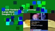 Popular Vanders Renal Physiology (Lange Medical Books) - Douglas C. Eaton