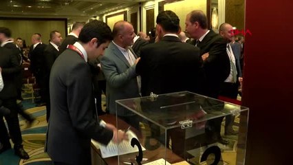 SPOR TFF başkanlık seçiminde oy verme işlemleri tamamlandı