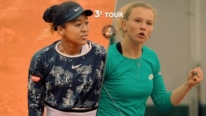 Roland-Garros 2019 : Le résumé de Naomi Osaka - Katerina Siniakova