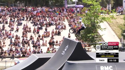 Lara Lessmann | 3rd place - UCI BMX Freestyle Park World Cup Women Final | FISE Montpellier 2019