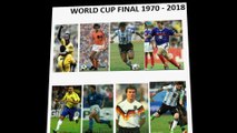 world cup Finals 1970 - 2018