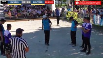 Pétanque : Championnats Territoriaux Rhône-Alpes 2019 à Chabeuil - Demi-finale juniors DUBOIS vs BOUVIER