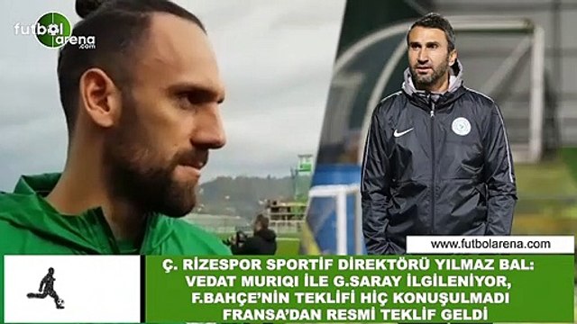 Çaykur Rizespor'dan FutbolArena'ya Vedat Muriqi açıklaması