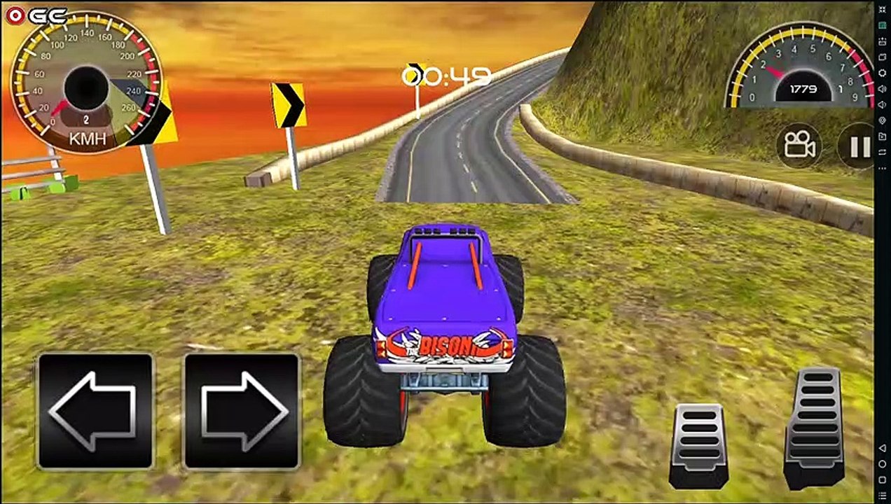 Monster Truck - 4x4 SUV Offroad Hill Climb Simulator 3D - Android Gameplay FHD
