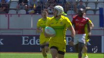 Josh Coward's scores sensational try in Paris