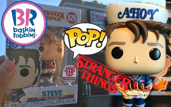 Stranger Things 3 Steve Baskin Robbins Funko Pop Exclusive Hunt Vlog Review + Found a Chase