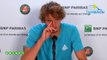 Roland-Garros 2019 - Ce qu'Alexander Zverev pense de Fabio Fognini qu'il jouera lundi en 8es !