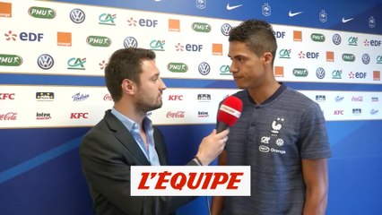 Varane «Continuer à progresser avec le Real» - Foot - Bleus
