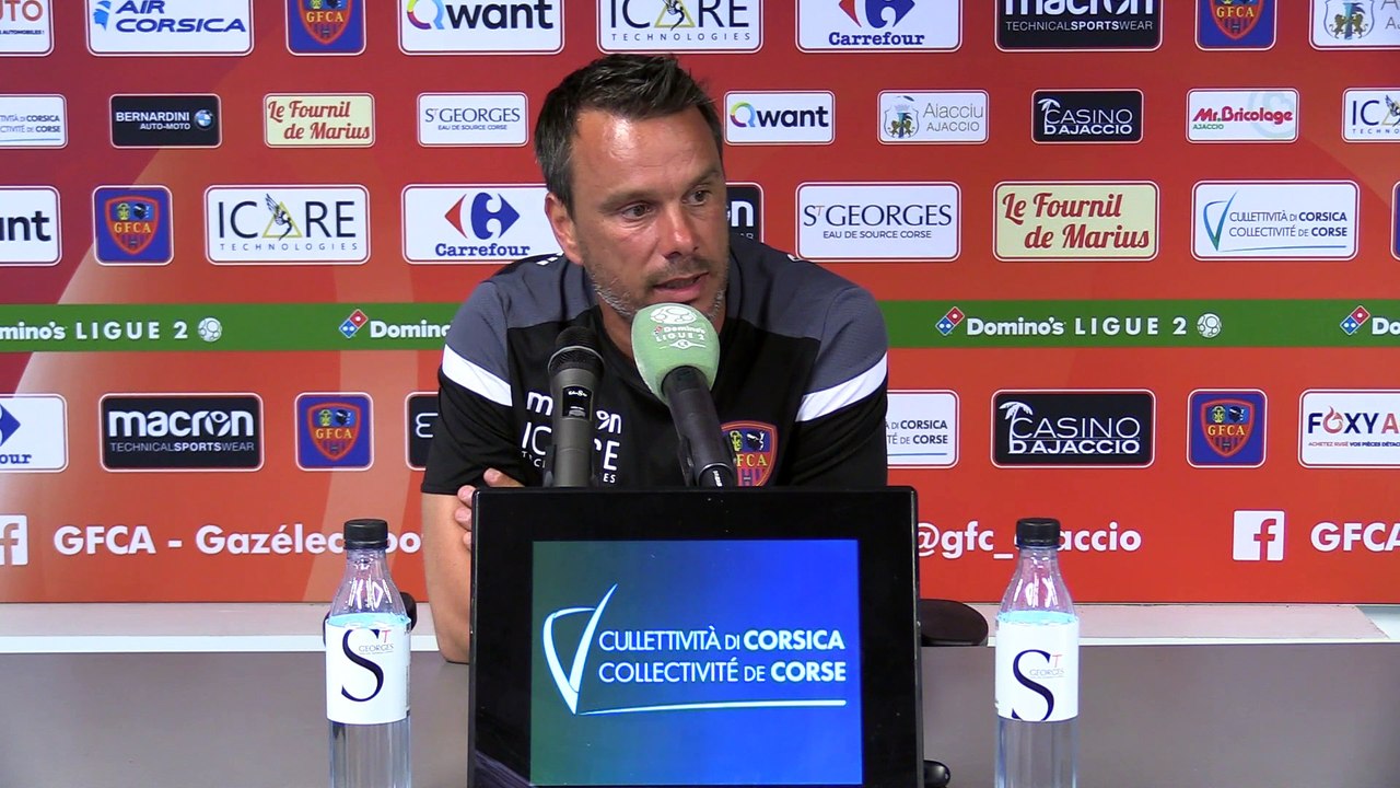 GFCA / LMFC : le point presse du coach H. Della Maggiore avant le match retour
