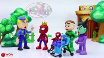 SUPERHERO BABY LEARNS GOOD MANNERS  Play Doh Cartoons For Kids