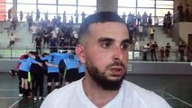 Coupe du Rhône Futsal (finale) – Billel NECER réagit après la défaite de la Team BEL AIR contre SUD AZERGUES Futsal