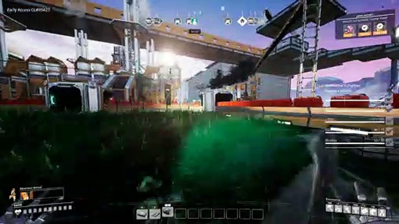 Satisfactory et explosions