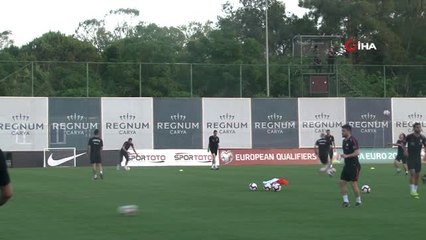 A Milli Takım, Özbekistan maçı hazırlıklarını tamamladı