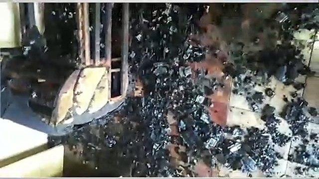 Incêndio destrói casa em Linhares, no Norte do Espírito Santo