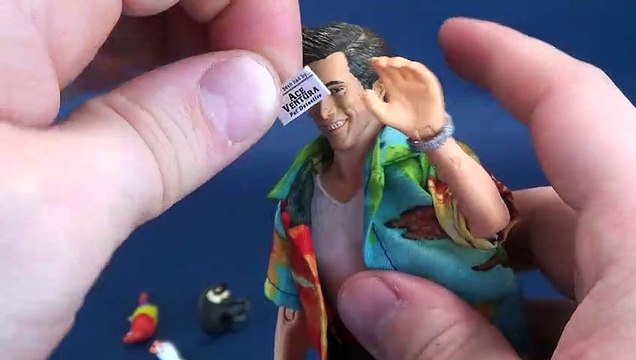 NECA Toys Ace Ventura Retro Cloth Figure Review