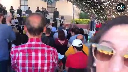 Vivas a España en el Día de las Fuerzas Armadas en Barcelona