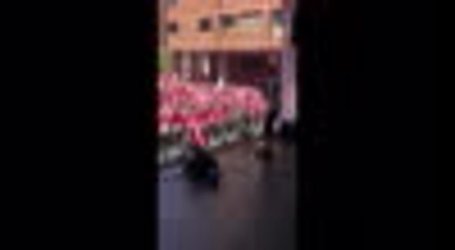 Liverpool fans sing 'You'll never walk alone' ahead of UCL final